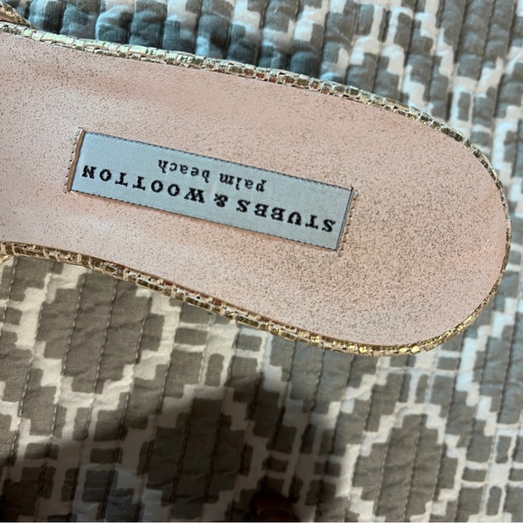 Women’s size 6.5 Greta gold platino - Picture 6 of 12